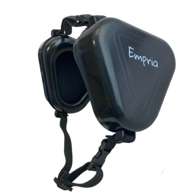 casti antifonice negre pentru caini